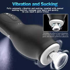 Dragon Sucking Jet Cup Trainer - Excellent Penis Exerciser with Unexpected Vibrating