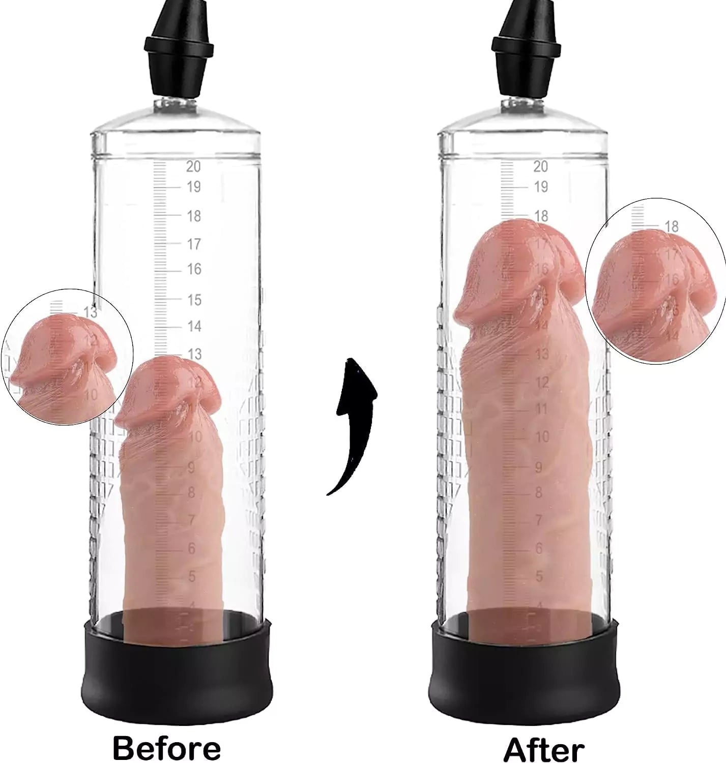 Manual Push-type Vacuum Suction Penis Pump