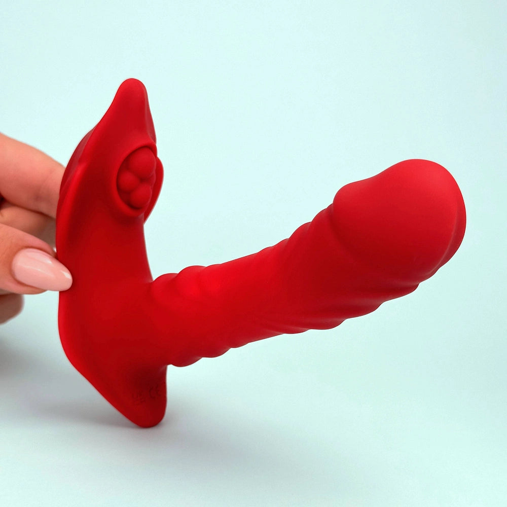 Dolce - APP-controlled Wearable thrusting vibrator