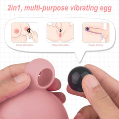 Sunny Baby: Vibrating Brush Sensation Breast Suction Cup 2 pic