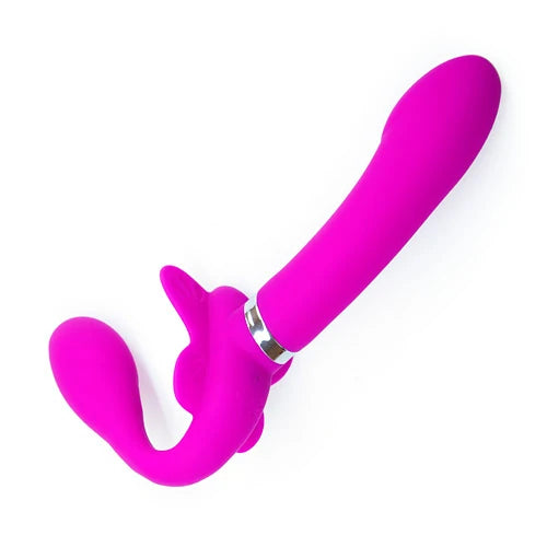 Butterfly share Rechargeable strapless strap-on