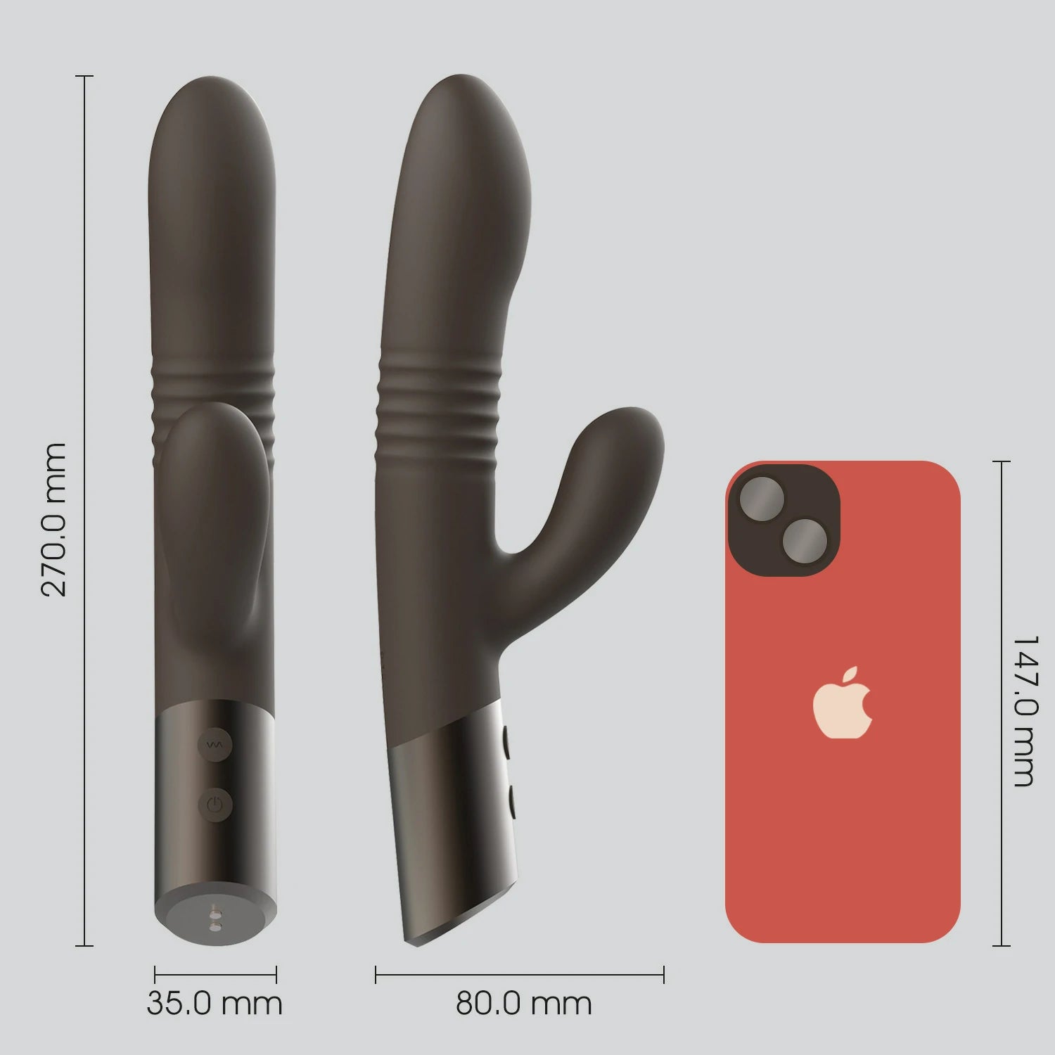 Nadora Thrusting rabbit vibrator