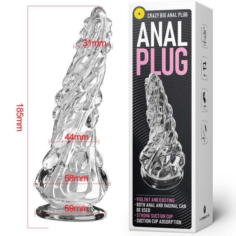 Dragon - Spiral Ridge Anal Plug