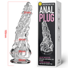 Dragon - Spiral Ridge Anal Plug