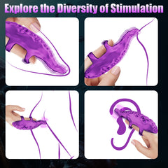 Realistic Octopus Tentacle Vibrator – Finger Clitoral Stimulator