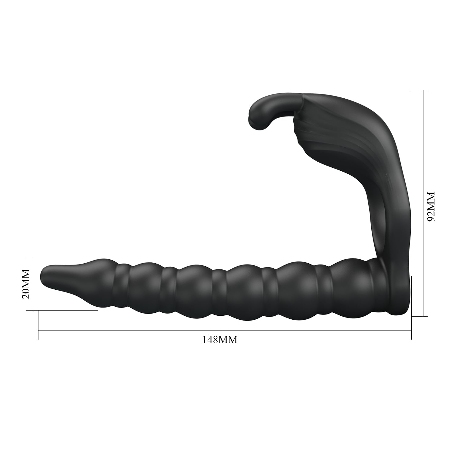 Dual Pleasure Rabbit double dipper Double penetration cock ring