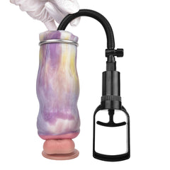 Monster Kinky Special-Shaped Thick Meat Pocket Pussy with Manual Vacuum Pump