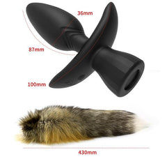 Love vibro wag Tail butt plug with remote control