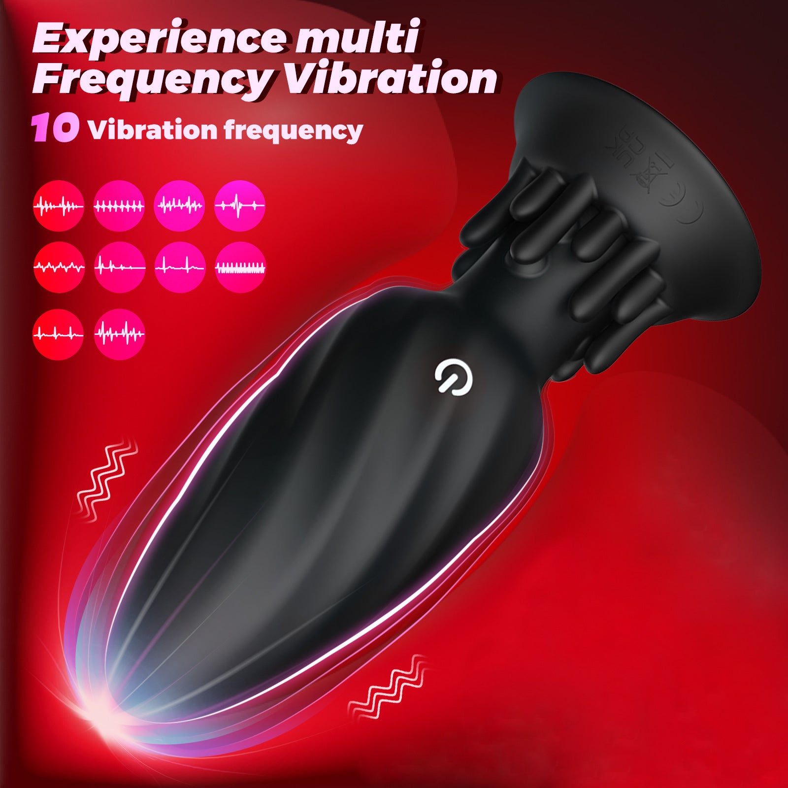 Rimming Rotating Anal Plug 9 Modes Waterproof Quiet APP Controlled