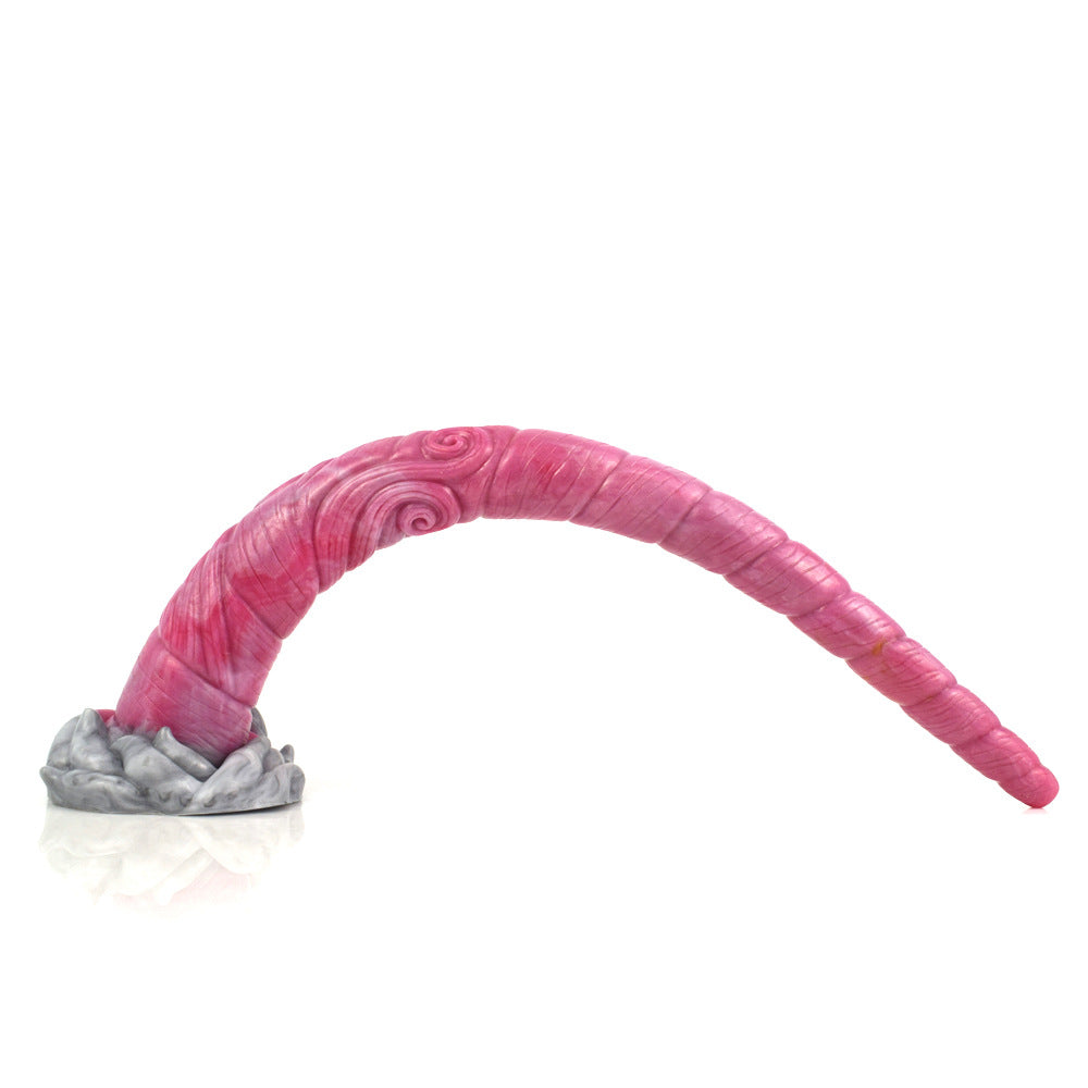 Unicorn's horn - 17.9in Super Long Monster Snake Anal Plug Silicone Dildo