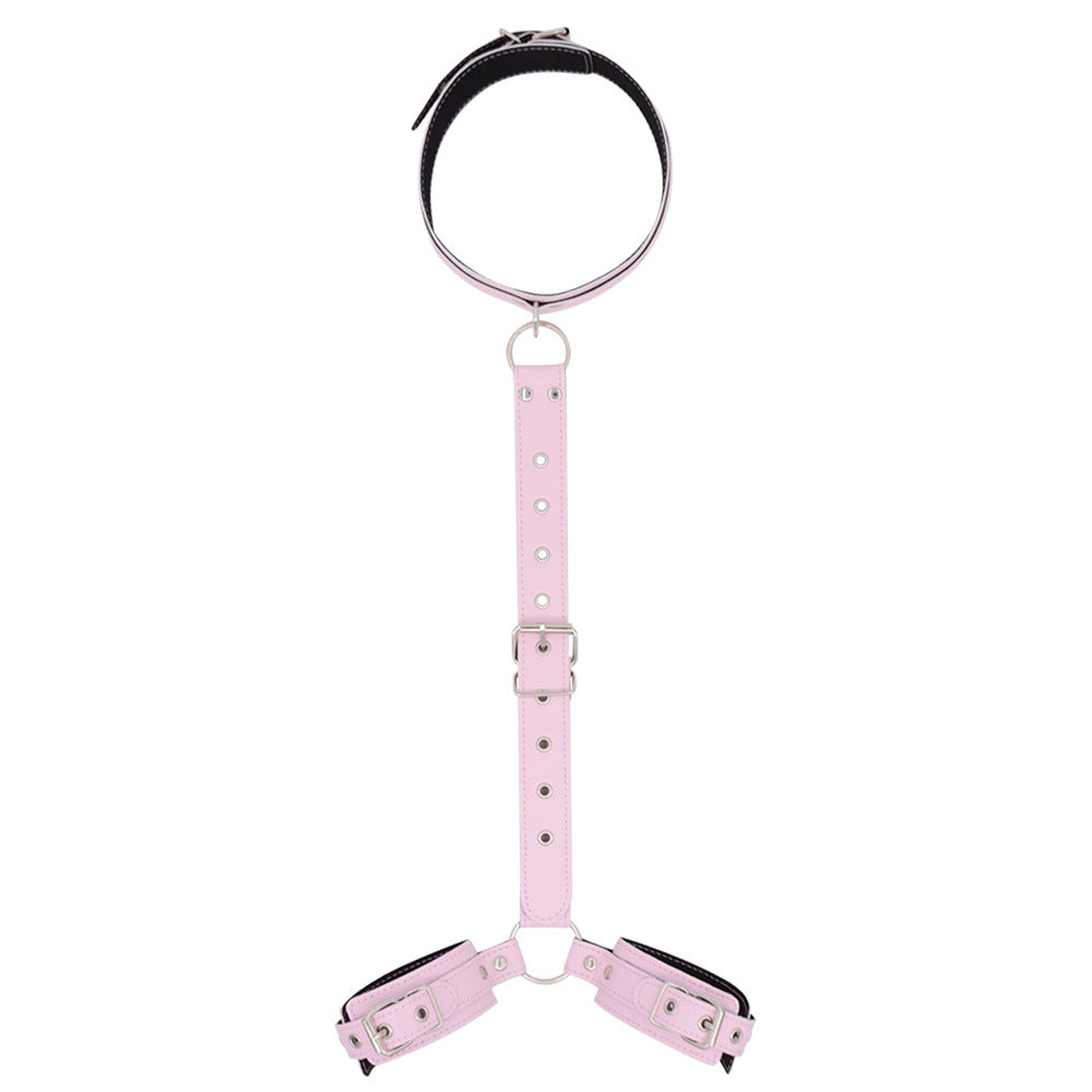 Sexy Handcuffs Collar Adult Games Fetish Flirting Sex Game