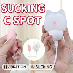 Meow -  Cat Paw Kawaii Sucking & Tapping Clit Vibrator