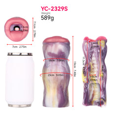 Monster Kinky Special-Shaped Thick Meat Pocket Pussy with Manual Vacuum Pump
