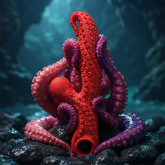 Oceanic Phantom Tentacle Rabbit Vibrator - Dual Stimulation G-Spot & Clitoral Toy