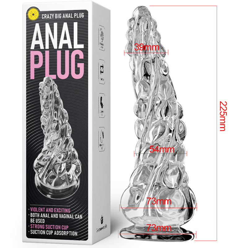 Dragon - Spiral Ridge Anal Plug