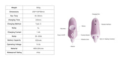 Umove Mira & Vero Long Distance Interactive AI-Powered Remote Control Thrusting Blowjob Machine Teledildonics Device