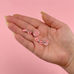 Heart nip ties Cat Pawl Nipple jewelry