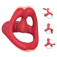 Dual-Motor Couples Vibrating Stamina Ring