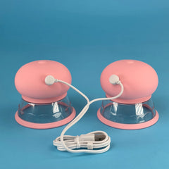 Premium Vibrating Nipple Suckers | Hands-Free Breast Stimulator