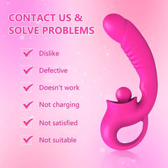 Upgraded Tapping Pleasure Clitoral Stimulator G-Spot Vibrator