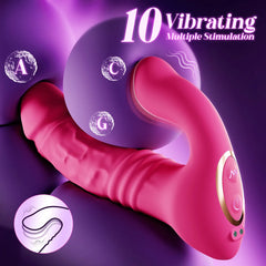 Wearable Thrusting and Vibrating App Control Vibrator