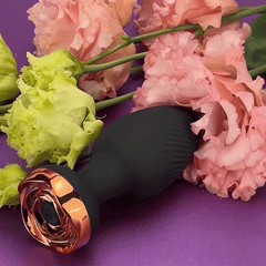 Golden Rose Anal Vibrator Plug 3 color