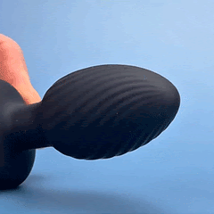 Vortex Tease: Remote Control Vibrating & Rotating Butt Plug