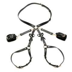Strict Bondage Harness with Bows