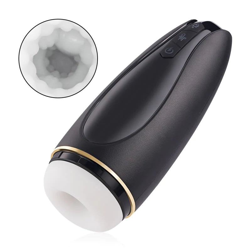 Blowjob Machine 5 Sucking 9 Vibrating Modes Auto Masturbation Cup