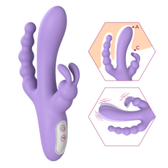 Triple Stimulation Vibe with Oral Attachment