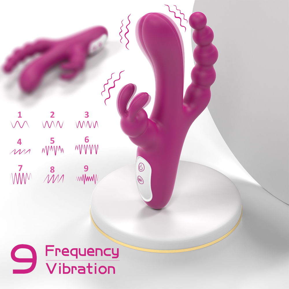 Triple Stimulation Vibe with Oral Attachment