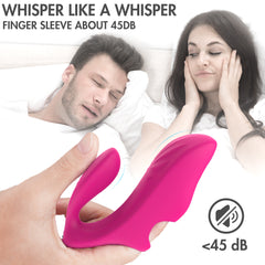 G-spot Finger Vibrator 9 Vibrating Clitoris Stimulator