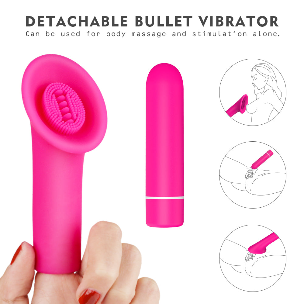 SEED: Detachable Finger bullet vibrator more fun play