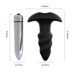 LOVE ARROW: Perfect Multi-function Design Butt Plug & Finger Sleeve